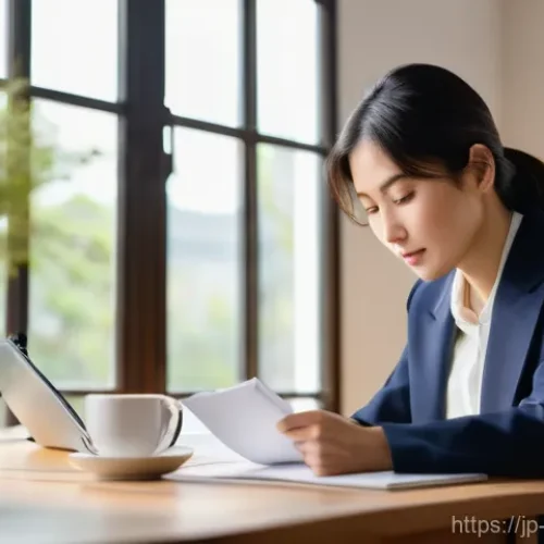 중독상담사 자격 유지 조건 - A serene and focused Japanese female counselor in her late 30s, wearing a professional yet comfortab...